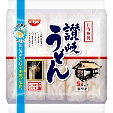 日清食品 冷凍 謹製讃岐うどん 5食入×８袋入　冷凍うどん