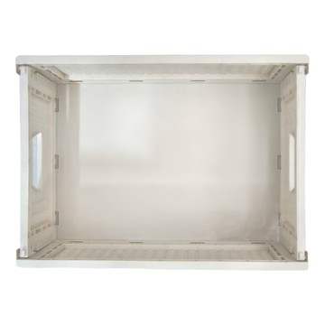 生活特工 變形堆疊收納箱 簡單且快速組裝  29.1 x 21 x 11.8cm  白  1個