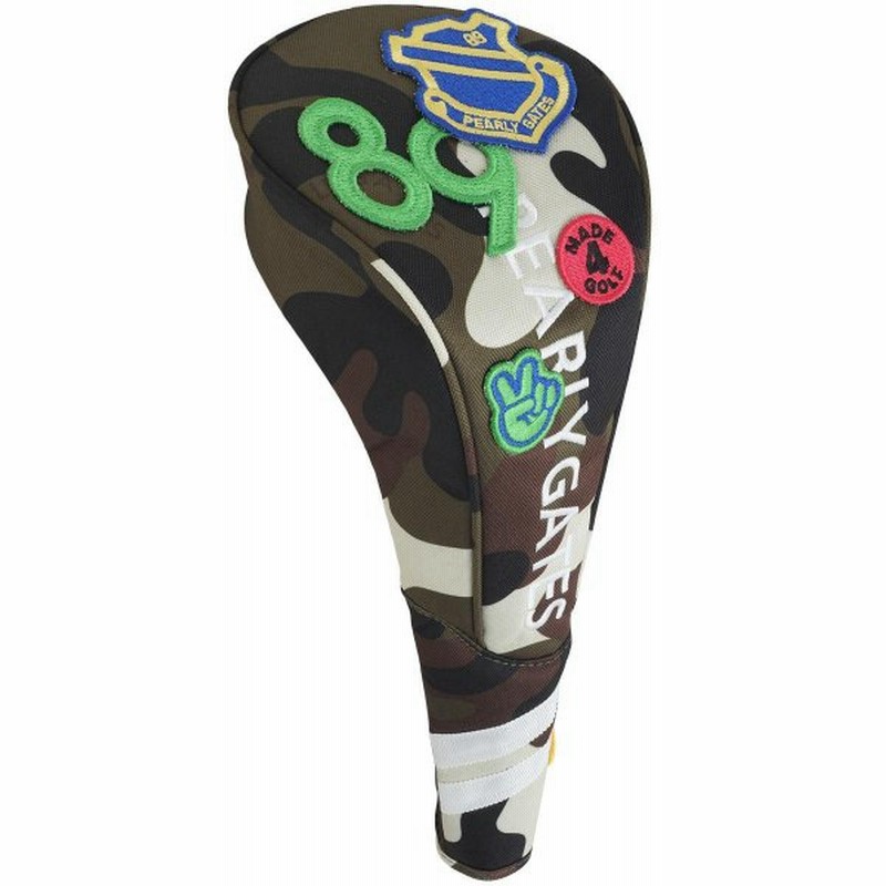 74%OFF!】 極美品✨パーリーゲイツ PEARLYGATES ヘッドカバー✨カモ柄