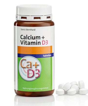 聖伯納德 - Sanct Bernhard 德國百年草本-鈣+維生素D3(150錠/罐)
