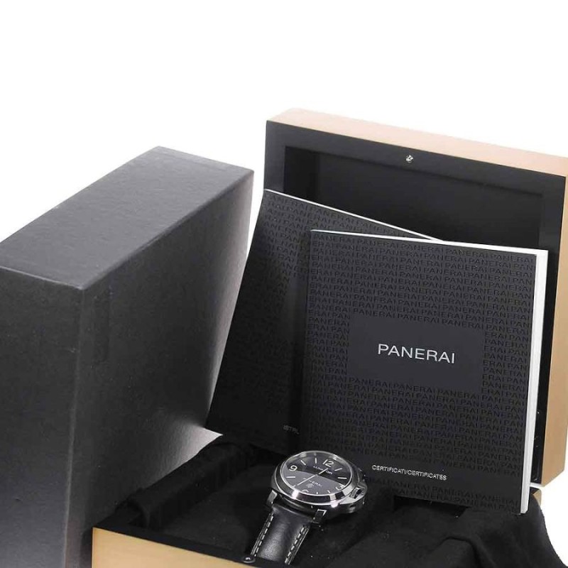 パネライ PANERAI PAM00773 ルミノール ベース ロゴ 3デイズ アッチャイオ 手巻き メンズ 内箱・保証書付き_769887