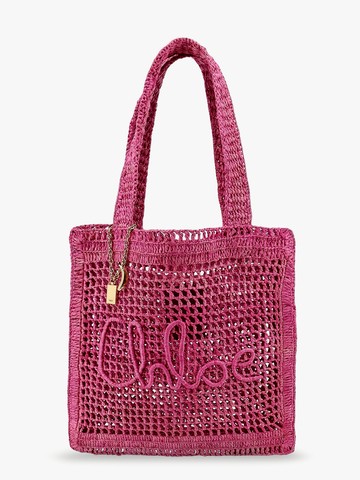 Summer banana rafia tote bag - CHLOE' - gender_Woman