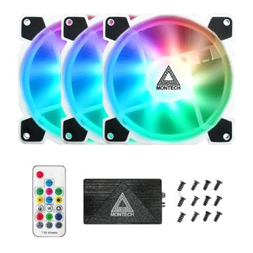 【MONTECH 君主】Z3 Pro ARGB PWM 12cm 風扇