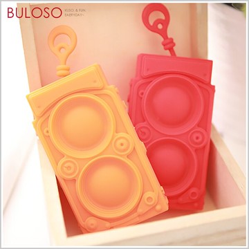 8色相機造型鑰匙包 隨身 收納包 收納袋 整理（不挑款 色）【A251457】【不囉唆】