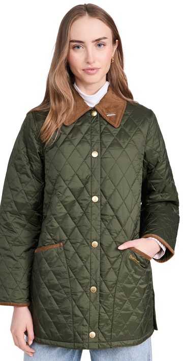 Barbour Barbour 30th Anniversary Modern Liddesdale Barn Jacket Olive Classic 12