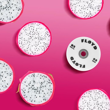 Floyd 專用行李箱滑板輪 八件組 (夜光版）