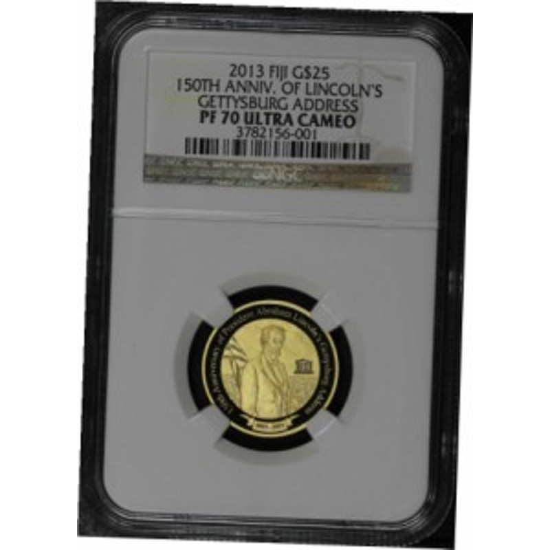 品質保証書付】 アンティークコイン NGC PCGS 2013年 フィジー $25