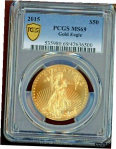 アンティークコイン NGC PCGS Gold Eagle, MS69