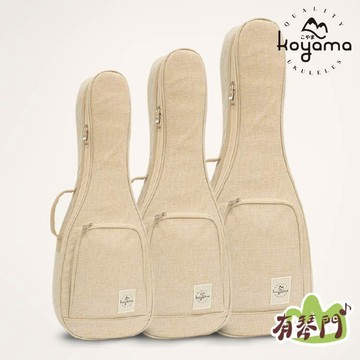 快速出貨【加厚】KOYAMA 雙背帶 烏克麗麗袋 烏克麗麗背袋 烏克麗麗 琴袋 烏克麗麗袋子 21吋 23吋 26吋