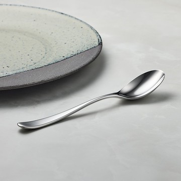 日本山崎金屬 - AQUATIQUE系列 - 霧面不鏽鋼湯匙  (177 mm)