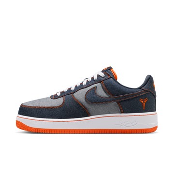 AIR FORCE 1 LOW PROTRO KOBE BRYANT DENIM OBSIDIAN SAFETY ORANGE