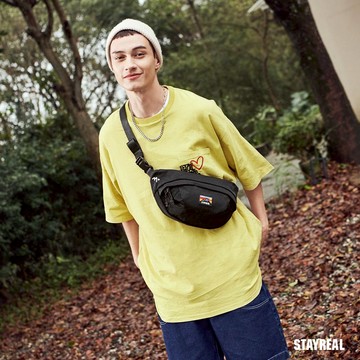 STAYREAL STAY WILD 腰包 - 黑