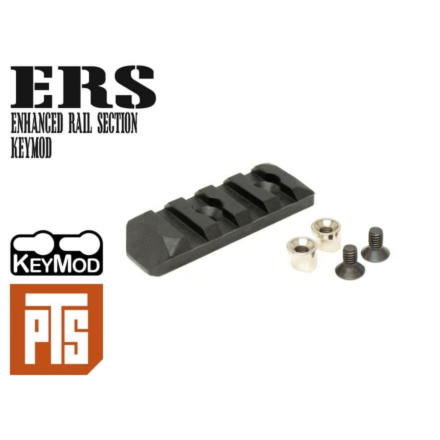 PTS-0001　PTS Enhanced レールセクション Keymod 4スロット BK