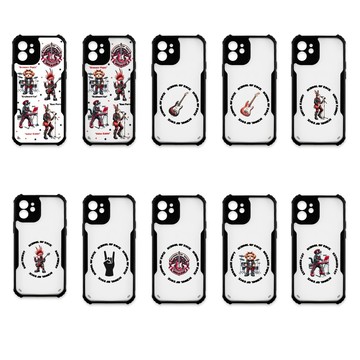 iPhone 12 殼 TRON iPhone 12 搖滾教室 四角防摔 機甲殼 軟硬殼 手機殼
