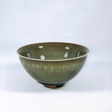 【唯一手作】柴燒龍泉青瓷茶碗LONG008