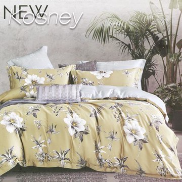 KOSNEY    蘭茵序曲  雙人100%天絲TENCEL四件式兩用被床包組