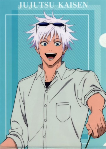 五條悟A4文件夾煙花Ver.咒術迴戰懷玉 玉折丸井POP UP SHOP