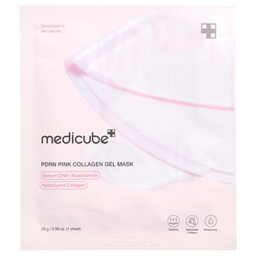Medicube, PDRN 粉膠原蛋白凝膠美容面膜，1 片，0.98 盎司（28 克）