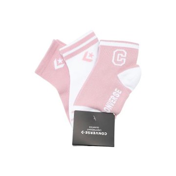 Converse 休閒襪 Lightweight Quarter 中大童 皮粉色 童襪 襪子 3雙入 CV2513006PS002