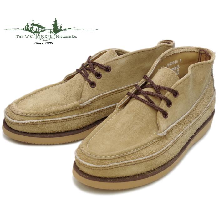 ラッセルモカシン スポーティングクレイスエードチャッカ 200-27W US7E Russell Moccasin（ラッセルモカシン）Sporting Clays Chukka