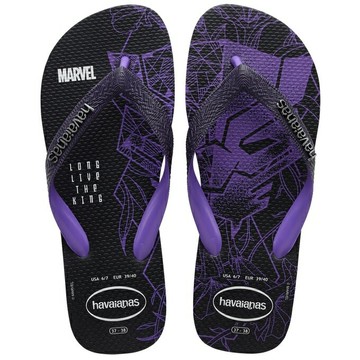 havaianas 哈瓦士 巴西人字拖 男款 Marvel premium 鐵牌 紫黑豹 漫威系列 涼鞋 拖鞋 夾腳拖 海灘鞋＊夏日微風＊