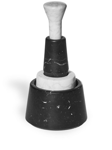 Marsotto Edizioni - Totem marble kitch tool set - unisex - marble - One Size - Black