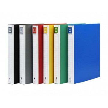 【連勤】 PP 圓型四孔夾(1") 12本/箱 LC-9004