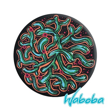 【Waboba】軟式飛盤/藝術家 系列1『珊瑚』304C01 戶外 出遊 沙灘 海岸 親子 遊戲 兒童 公園 飛盤