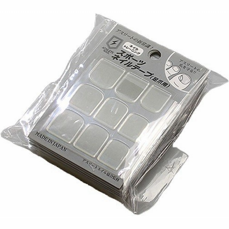 Athlete Nail スポーツネイルテープ 足爪用 2枚入り 12セット 通販 Lineポイント最大get Lineショッピング