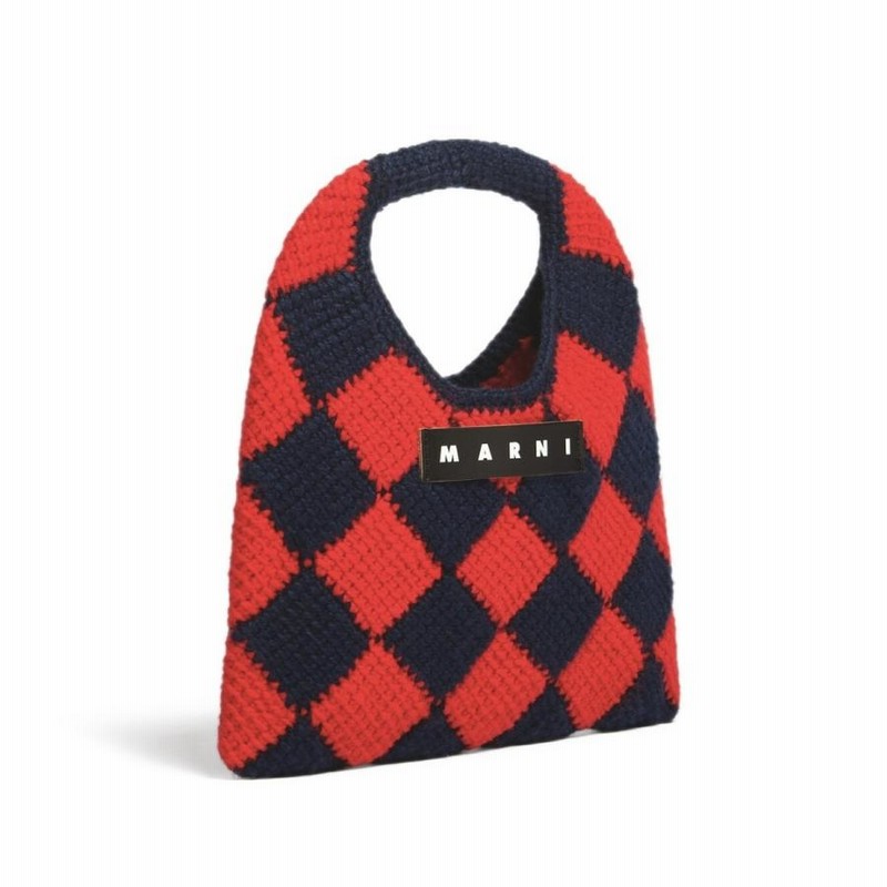 MARNI MARKET マルニ マーケット スモール テックウール バッグ 通販 MARNI MARKET マルニ マーケット スモール テックウール バッグ 通販