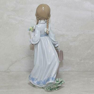 リヤドロ Lladro 7604 School Days 1988 Flores a La Maestra