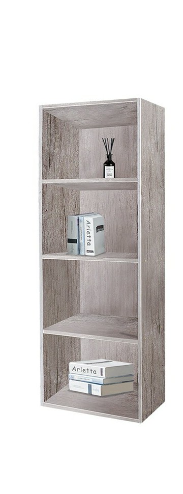 四層組合空櫃41.7x28.4x117.6cm