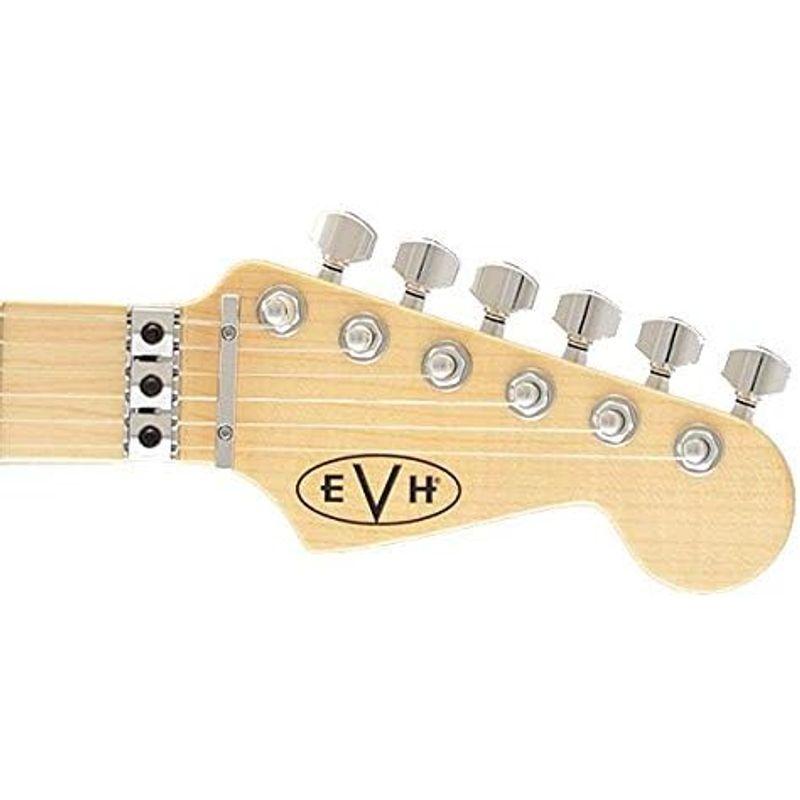 EVH (イーブイエイチ) エレキギター EVH Striped White with Black Stripes