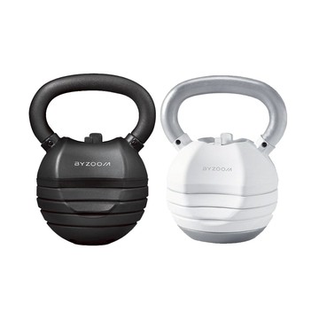 Pure Series 13.6 kg(30LB) 5段重量 可調式壺鈴 冰河白