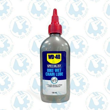 《油工坊》WD40 #35203 BIKE WET CHAIN LUBE 濕式鍊條潤滑油 120ML