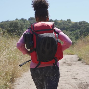 多功能防水運動雅趣包-基督城紅