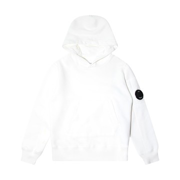 Cp Company - Gauze White Cotton Sweatshirt
