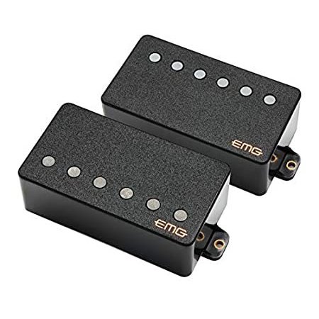 EMG 57 66 TW Dual Mode Humbucker Pickup Set, Black (7153.00)