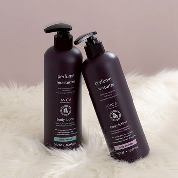 AVCA 香水沐浴露 嬰兒爽身粉香1000ml 韓國正品【正韓現貨】三合一沐浴乳 沐浴露  香味持久
