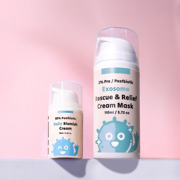 無暇肌膚雙入組 (植物外泌體高效修復舒緩面膜泥+粉刺掰掰霜)