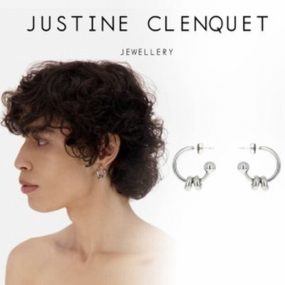 justine clenquet Alan フープピアス | thewinderer.com