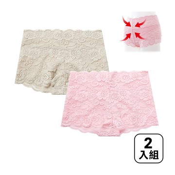 OnStreet 微雕美學蕾絲褲 粉+膚特惠組