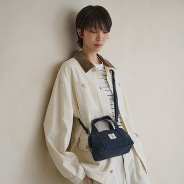 【PORTER INTERNATIONAL】 輕盈靈巧NIMBLE系列 手提包(S)(深藍色)