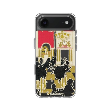 iPhone Air Clear Case（相機按鈕） 透明 - The British Library - 灰姑娘逃離舞會