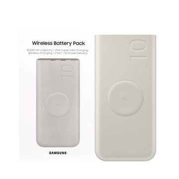 Samsung 原廠 10000mAh 25W Type C 無線閃充行動電源 (EB-U2510)