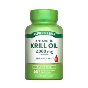 [Nature's Truth綠萃淨] 紅寶石南極磷蝦油軟膠囊(60粒/瓶)-1入組