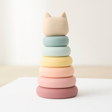 「8%紅利。滿額好禮」【童心園】- 疊疊不休-貓咪