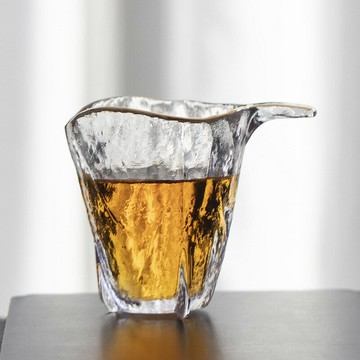 陶福氣玻璃公道杯加厚耐高溫分茶器高檔茶具日式茶海公杯茶漏套裝