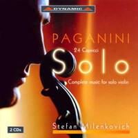 帕格尼尼：小提琴獨奏作品全集、24首隨想曲 Paganini: Complete Works for Solo Violin (2CD)【Dynamic】