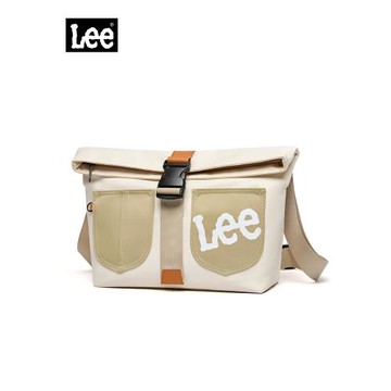Lee日系ins原宿復古工裝斜挎包女學生大容量通勤郵差包男單肩背包